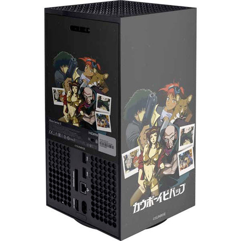 Cowboy Bebop Group Shot XBox Series X Digital Edition Console Skin
